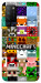 Чохол Minecraft collage для Xiaomi Poco M3