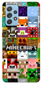 Чехол Minecraft collage для Samsung Galaxy A52 5G
