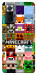 Чохол Minecraft collage для Xiaomi Redmi Note 10 Pro