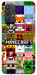 Чехол Minecraft collage для Galaxy A32 4G