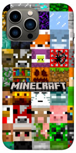 Чохол Minecraft collage для iPhone 13 Pro Max
