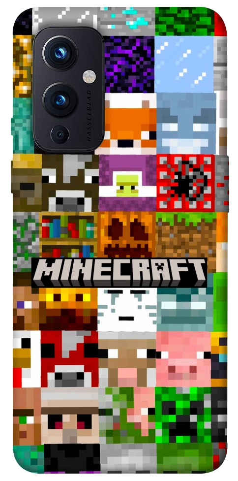 Чохол Minecraft collage для OnePlus 9