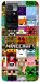 Чехол Minecraft collage для Xiaomi Redmi 10