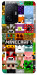 Чехол Minecraft collage для Xiaomi 11T