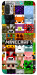 Чехол Minecraft collage для Xiaomi Poco M3 Pro