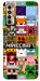 Чохол Minecraft collage для TECNO Camon 17P