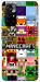 Чехол Minecraft collage для Xiaomi Poco M4 Pro 5G