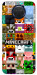 Чехол Minecraft collage для Nokia G20