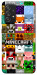Чохол Minecraft collage для Galaxy A52s