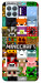 Чохол Minecraft collage для Oppo F17 Pro
