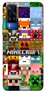 Чохол Minecraft collage для Vivo Y51a