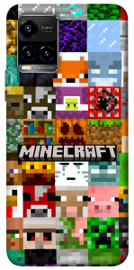 Чехол Minecraft collage для Vivo Y33s