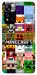 Чехол Minecraft collage для Xiaomi Redmi Note 11 5G