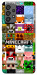 Чохол Minecraft collage для Galaxy A73 5G