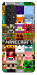 Чехол Minecraft collage для Galaxy A53