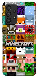 Чохол Minecraft collage для Galaxy A33 5G