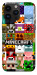 Чехол Minecraft collage для iPhone 14 Pro Max