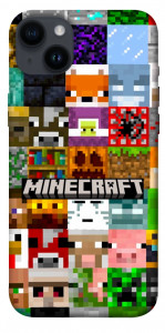 Чохол Minecraft collage для iPhone 14 Plus