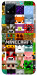 Чехол Minecraft collage для Realme C20