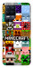 Чехол Minecraft collage для Realme 8