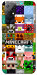 Чехол Minecraft collage для Blackview A55