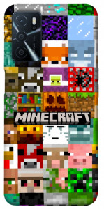 Чохол Minecraft collage для Oppo A54s