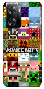 Чохол Minecraft collage для Oppo A57s