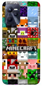 Чохол Minecraft collage для Realme C35