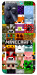 Чехол Minecraft collage для Realme C35