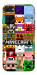 Чохол Minecraft collage для iPhone SE (2022)