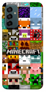 Чехол Minecraft collage для Galaxy M23 5G