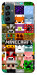 Чохол Minecraft collage для Galaxy M23 5G