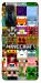 Чехол Minecraft collage для Xiaomi Redmi K50 Gaming