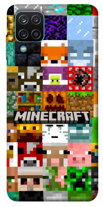Чохол Minecraft collage для Galaxy M12