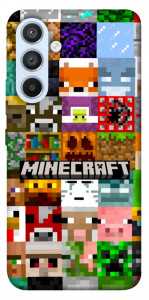Чохол Minecraft collage для Galaxy A54 5G