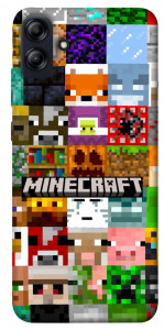 Чехол Minecraft collage для Galaxy A04e