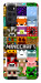 Чехол Minecraft collage для Motorola Moto G22