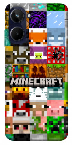 Чохол Minecraft collage для Realme 10 4G