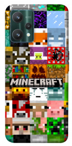 Чехол Minecraft collage для Realme 9 Pro