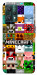 Чехол Minecraft collage для Realme 9 Pro