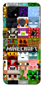 Чохол Minecraft collage для Realme C21