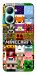 Чехол Minecraft collage для Realme C33