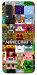 Чохол Minecraft collage для Nokia G11 Plus