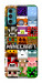 Чехол Minecraft collage для Motorola Moto G60