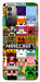 Чохол Minecraft collage для Nokia G11