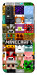 Чехол Minecraft collage для Nokia C21 Plus