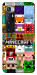 Чехол Minecraft collage для Xiaomi Mi 10 Ultra