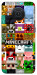 Чохол Minecraft collage для Nokia X20