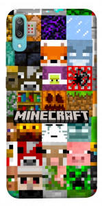 Чехол Minecraft collage для Huawei Y6 Pro (2019)