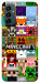 Чехол Minecraft collage для Galaxy M14 5G